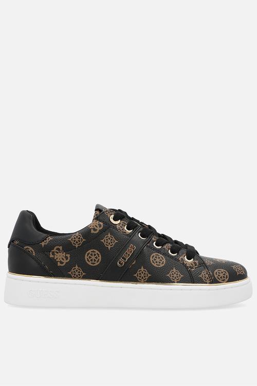 Peony sneaker - brown/black