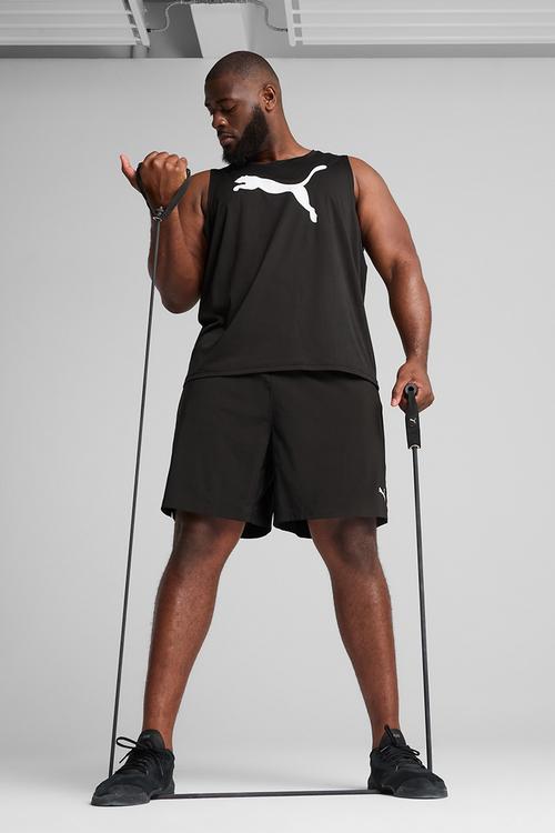 M tad essential Sleeveless Tank - puma black