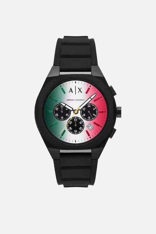 Armani Exchange Chronograph Watch - Black