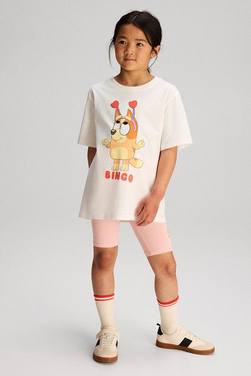 2-Piece printed set - white/bingo 