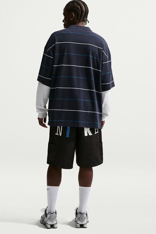  NSW Club Oversized Polo Shirt - Navy/Blue
