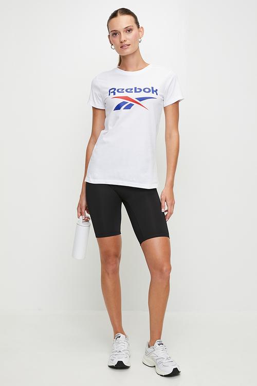Wren 2 Colour Logo Crew Ss Tee - White