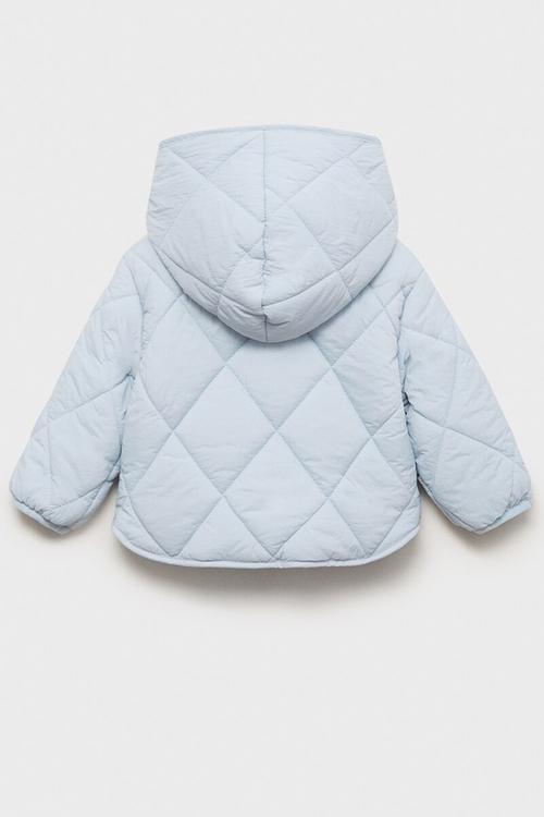 Puffer coat lamp - light/pastel blue