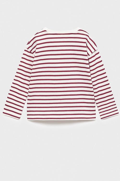 T-Shirt RAYITAS - Dark Red