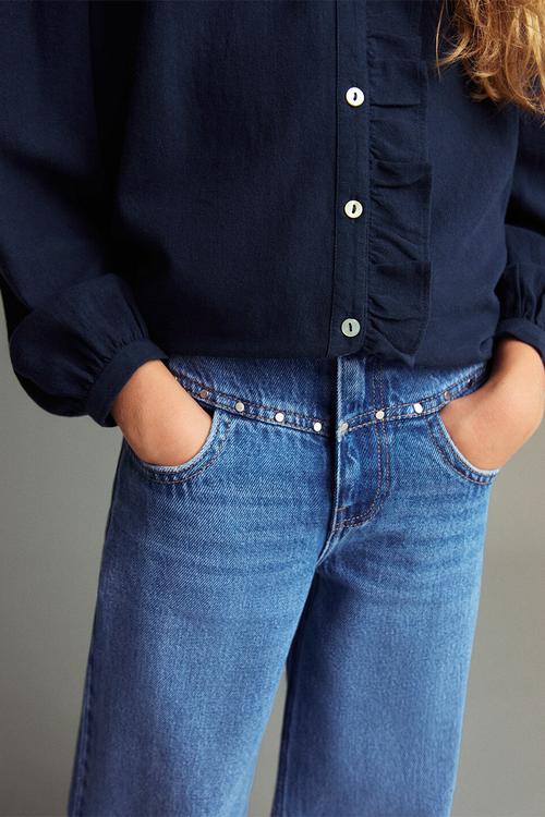 Jeans studs - open blue