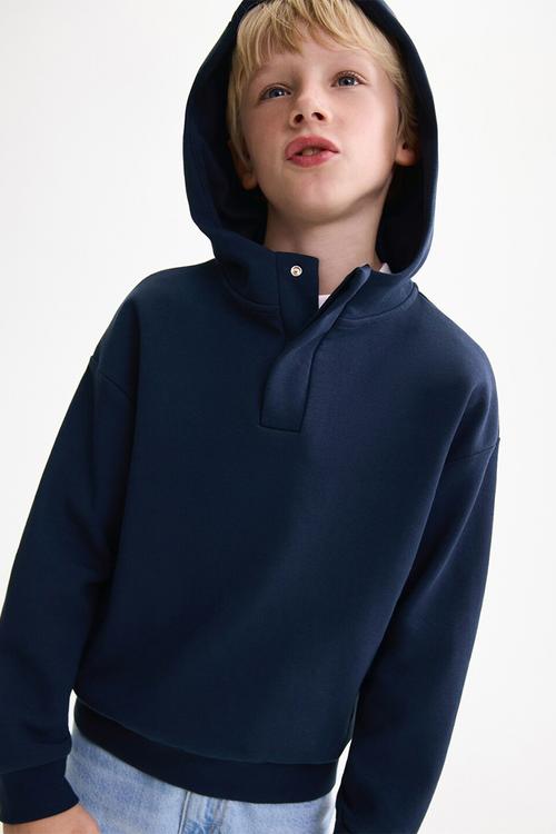 Sweatshirt zipset - navy
