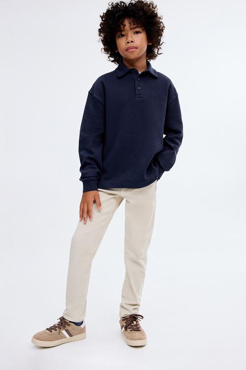 Sweatshirt polos - navy