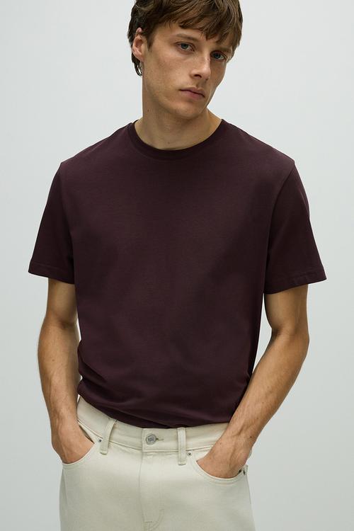 Slim fit t-shirt - purple