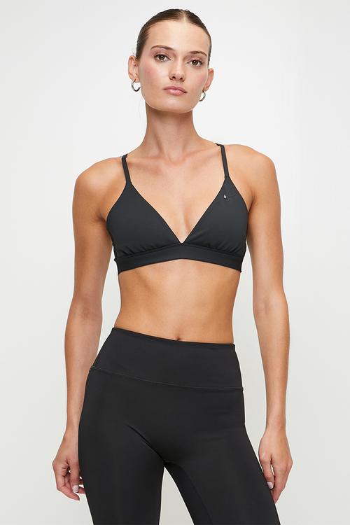 Light-Support Non-Padded Triangle Sports Bra