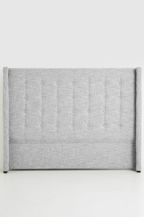 Billy button headboard - grey