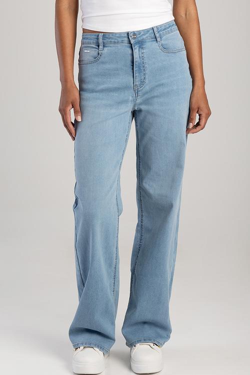 Samantha High Waist Wide Leg - Light Vintage