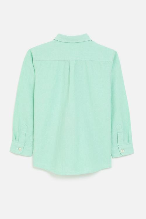 Dino placement print shirt - light aqua