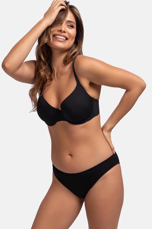 Light padded demi - black