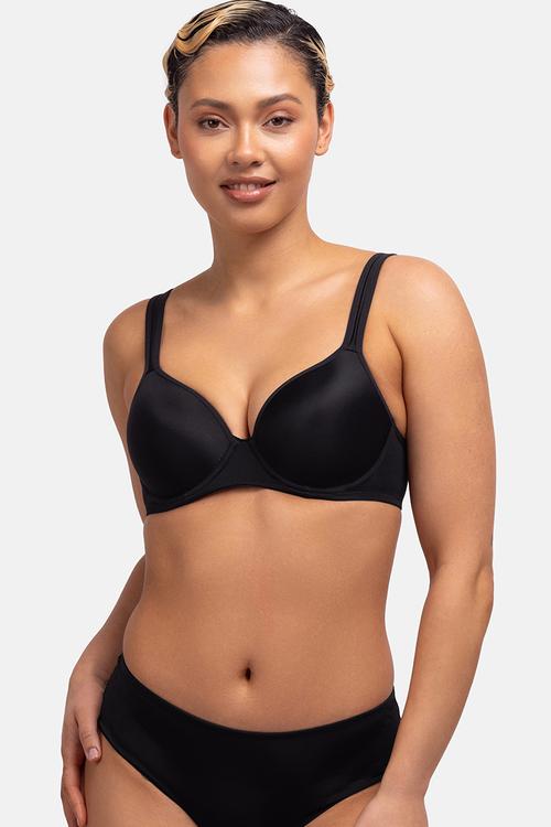 Light padded demi - black