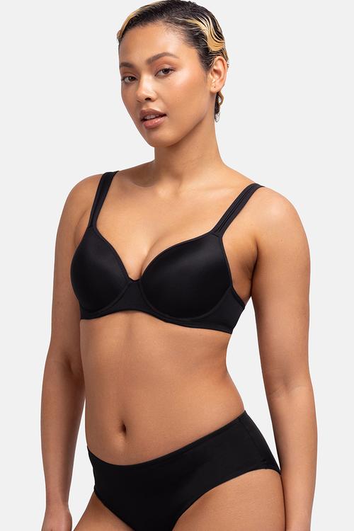 Light padded demi - black
