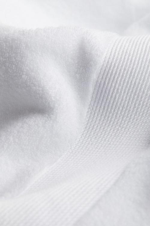 Soft terry bath sheet - white
