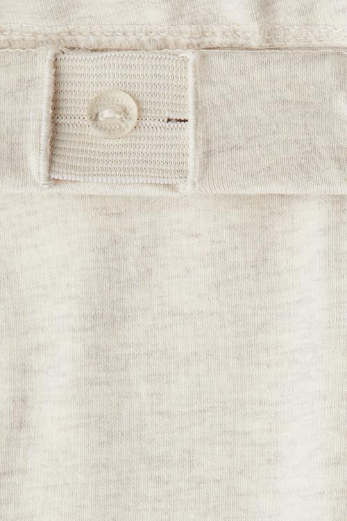 Flared leggings - light beige marl 