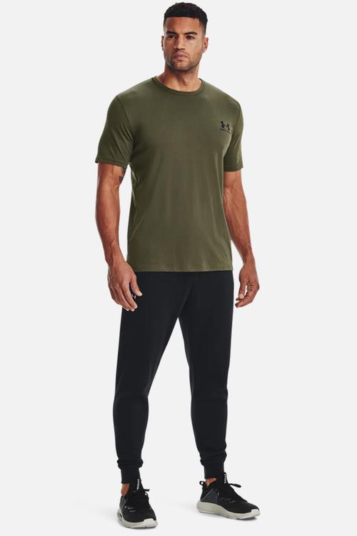 UA Sportstyle LC SS Tee - Marine OD Green/Black/Black