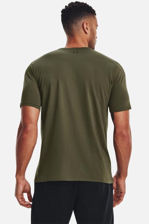 UA Sportstyle LC SS Tee - Marine OD Green/Black/Black