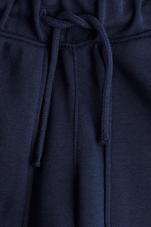 Sweatshirt shorts - navy blue