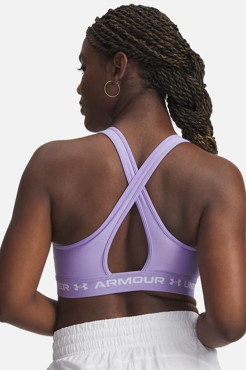 Crossback Mid Bra - Purple