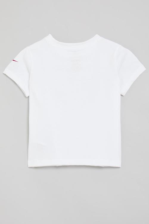 Nike swoosh on pointe graphic tee - white