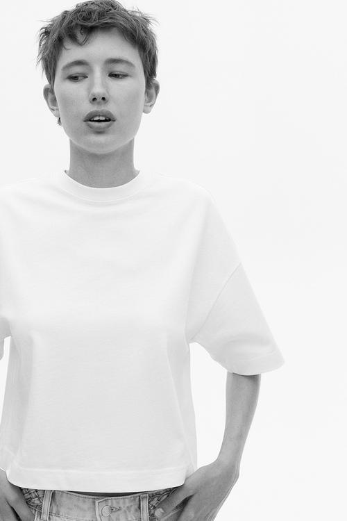 Boxy T-shirt - white