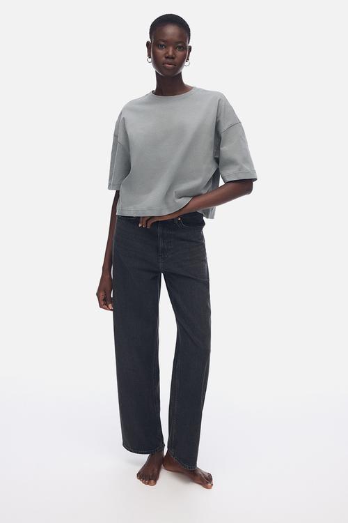 Boxy T-shirt - grey