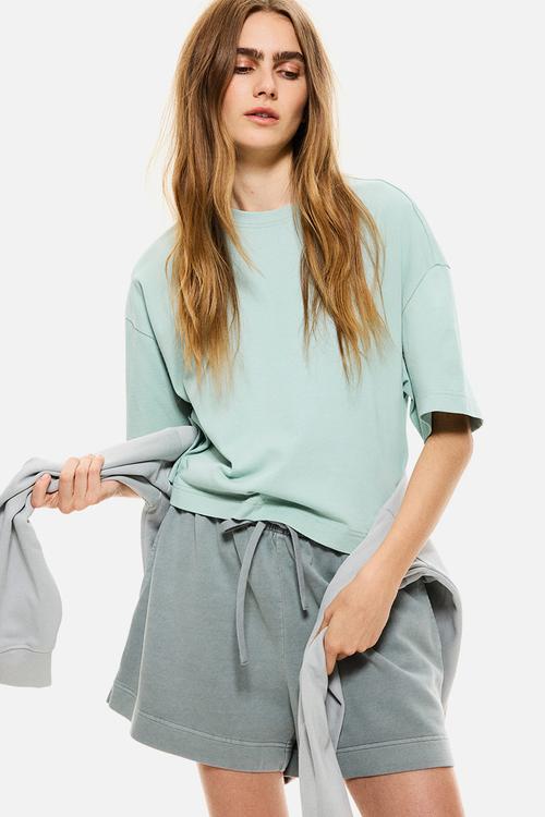 Boxy T-shirt - mint green