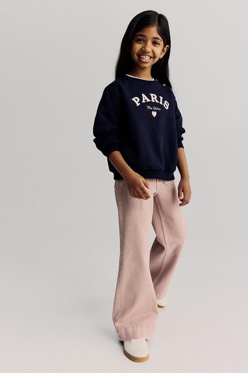 Sweatshirt - navy blue paris 