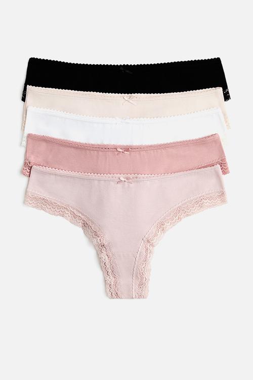 5 pack brazilian briefs - multi
