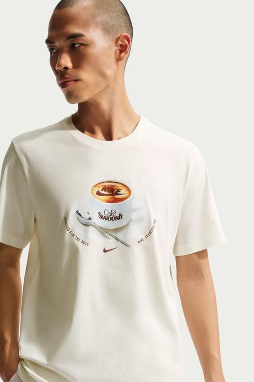 NSW STD Cafe Swoosh Mug Tee- White 