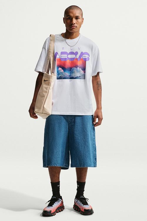 NSW  FLY ABOVE S/S Tee - White/Multi