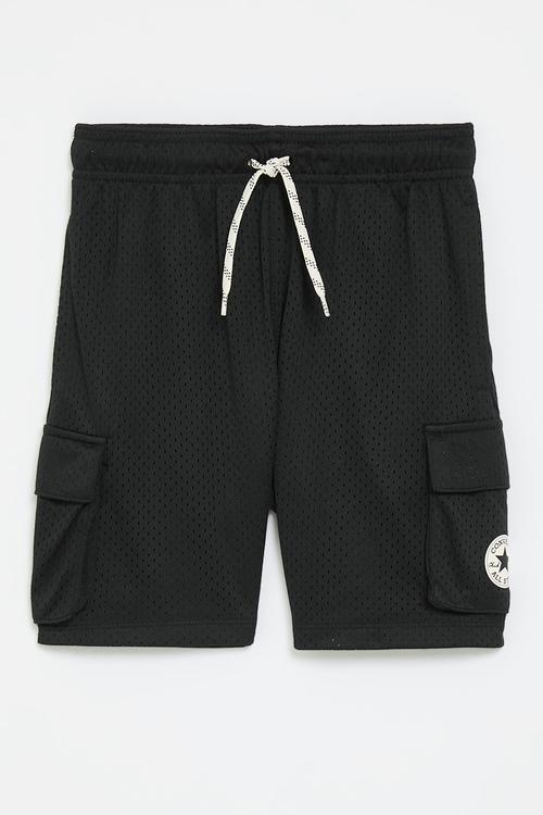 Cnvb Heritage Cargo Mesh Short - Black