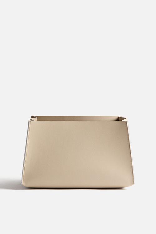 Medium storage basket - beige