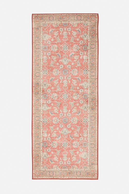 Brisbane Zariah Floral Runner - Rust