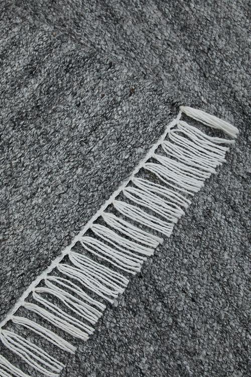 Rosso Indoor/Outdoor Boucle Rug - Grey