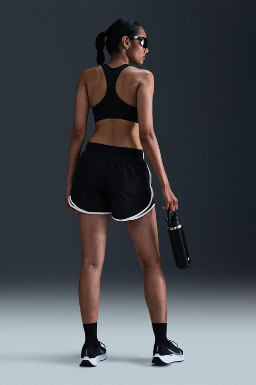 W Nk Tempo Df Mr 3" Short - Black/Black/White/Reflective Silv