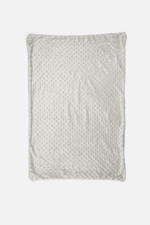 Bubble baby blanket - grey