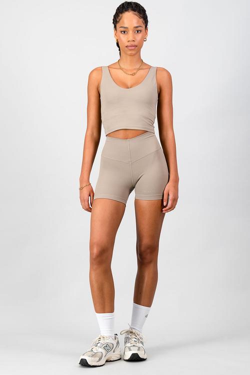 Aria Supportive Tank - Cashew