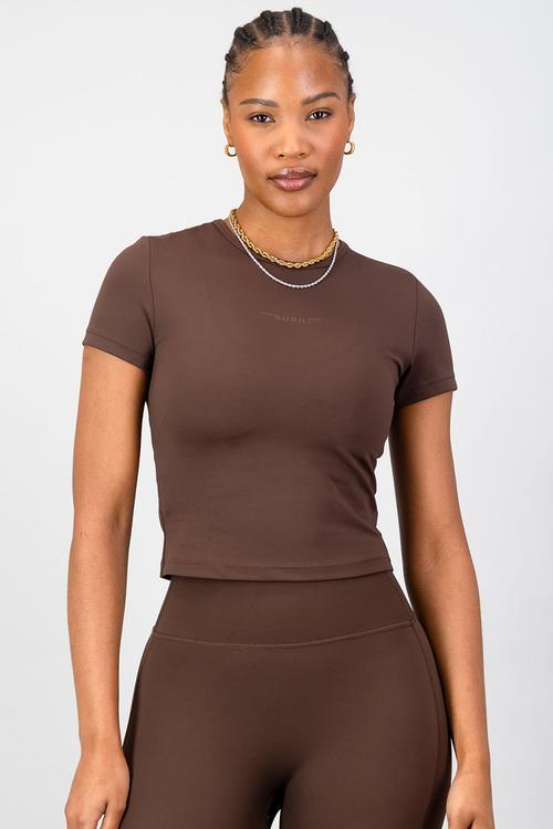 Olivia Fitted Tee - Hazel