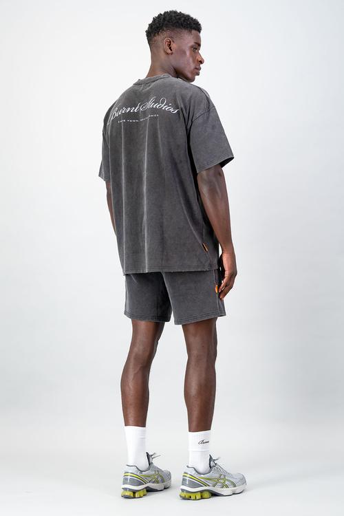 Ultra Heavy Oversized Tee - Acid Black
