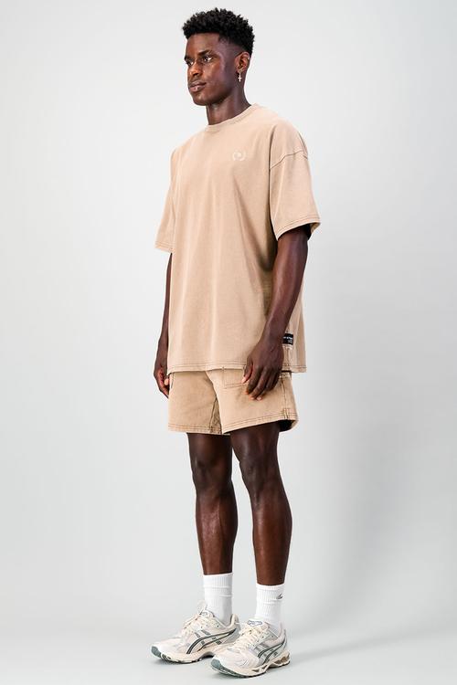 Ultra Heavy Oversized Tee - Brown