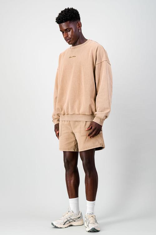 Ultra Heavy Crew Top - Brown