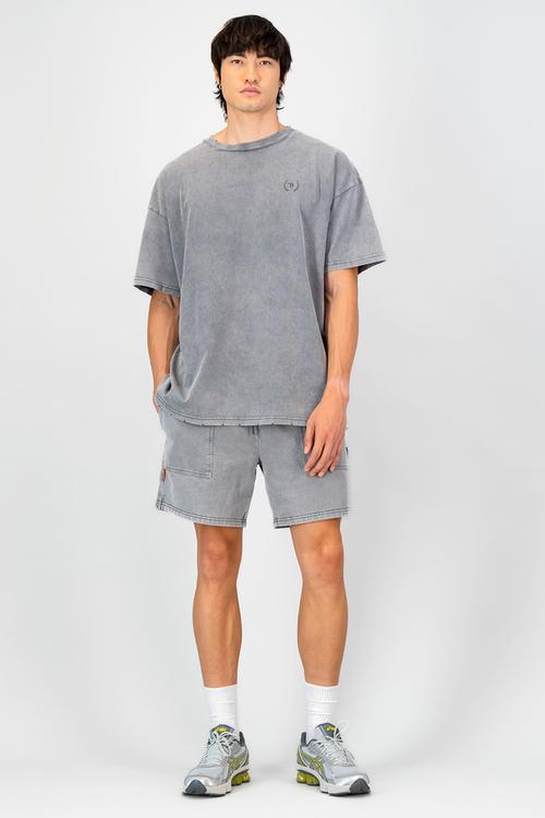 Ultra Heavy Oversized Tee - Light Grey