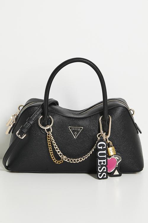 Davina satchel bag - black