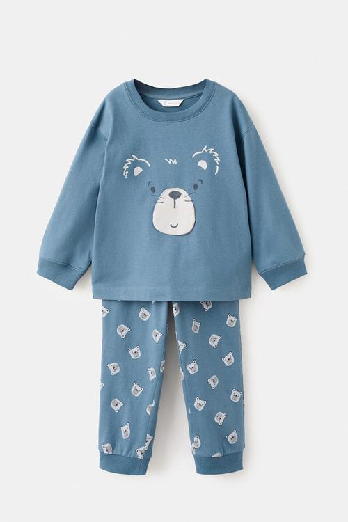 Pyjama Bluebear - Medium Blue