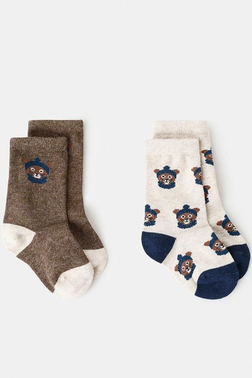 Socks ROARY - Dark Brown