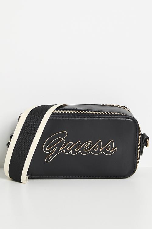 Carrara mini  crossbody bag - black