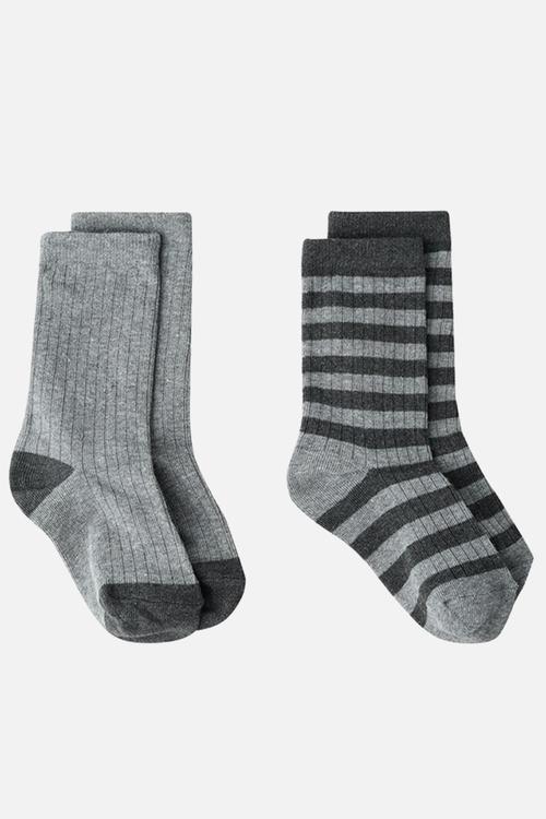 Socks RIBSTRIP - Medium Gray